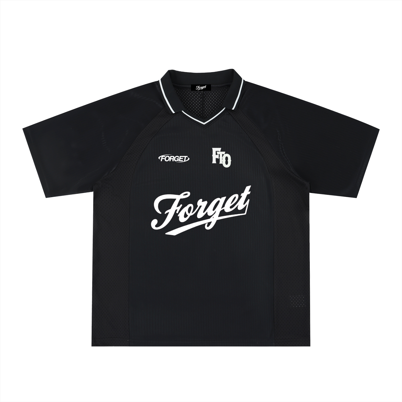 Striped V-Neck Soccer Jersey